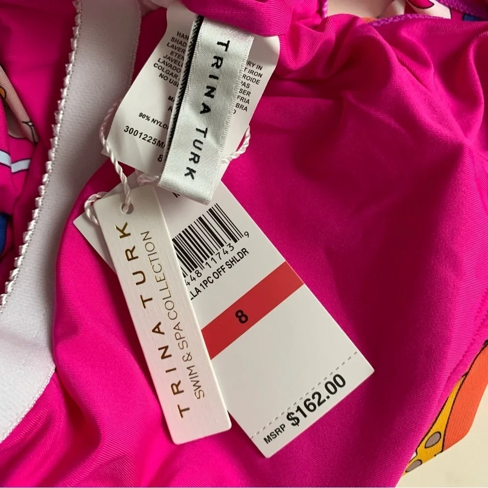 TRINA TURK Sevilla One Piece Swimsuit! Retail $162 - Picture 6 of 7
